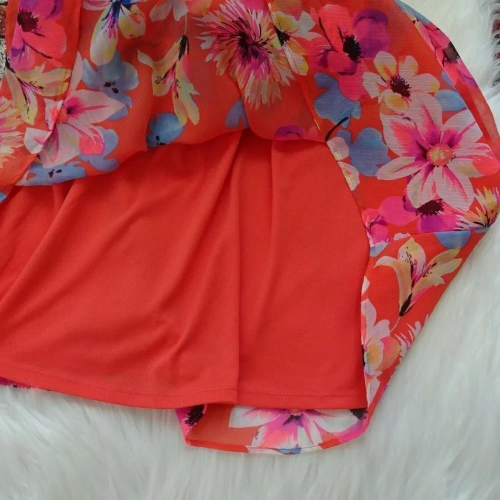 NWT Candie's Dress Floral Party Cocktail Prom S - Picture 13 of 13